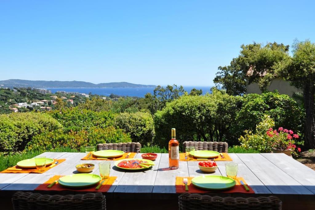 Villa Abeille : Douces Vacances D'Ete Avec Vue Mer Cavalaire-sur-Mer Exterior foto
